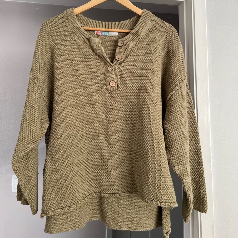 Dried Moss Hailee Beach PopOver 🏝️